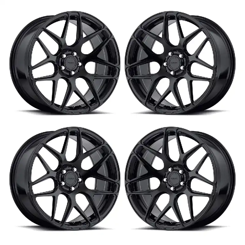 Bulk Order MRR FS01 Wheel Set, Gloss Black, 19x8.5 & 20x11 :: 2020-2026 C8 Corvette