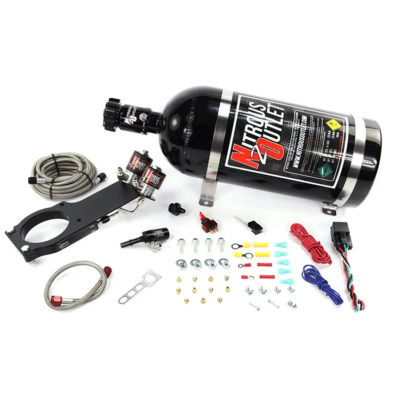 Nitrous Outlet Hardline Plate System, 10lb Bottle :: 2016-2024 Camaro SS Editor’s Pick