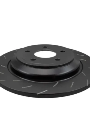 EBC Racing 1-Piece SG Slotted Rear Rotors :: 2015-2023 Ford Mustang w/ Performance Package Warranty Included