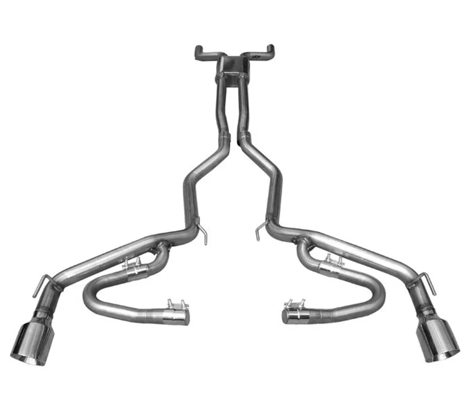 Solo-Performance Mach-XC Cat-Back Exhaust w/J-Pipes :: 2011-2015 Camaro SS Convertible Certified