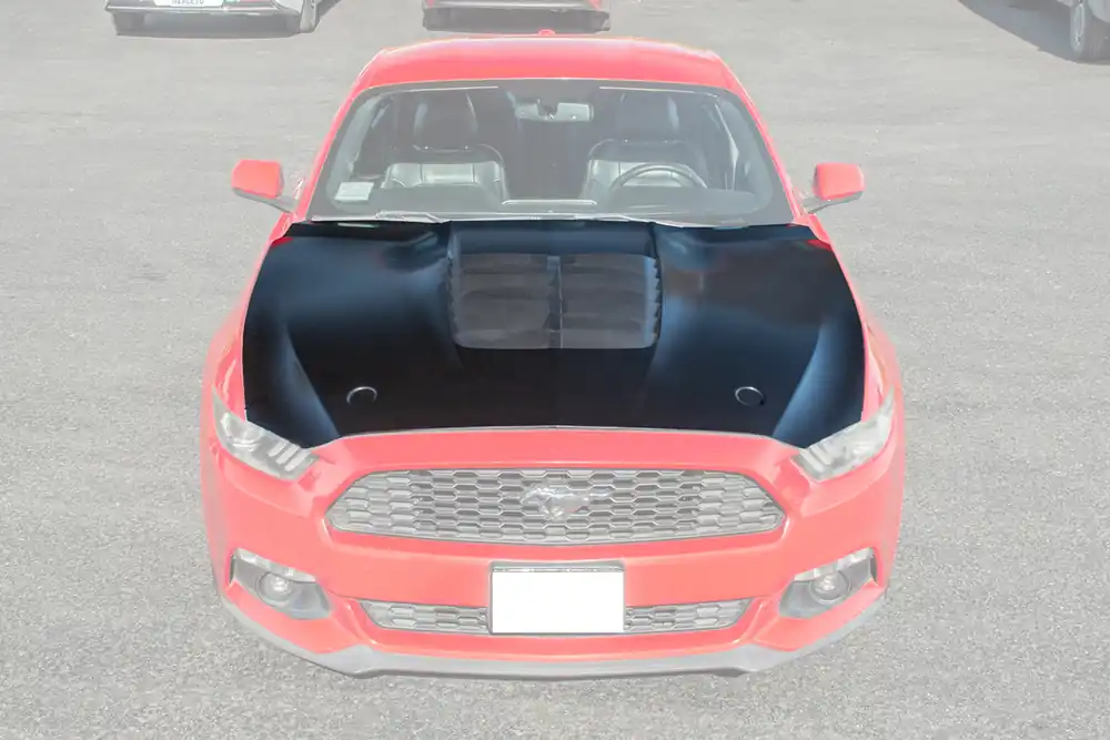 S550 Mustang GT500-Style Vented Hood :: 2015-2017 Ford Mustang Today Only