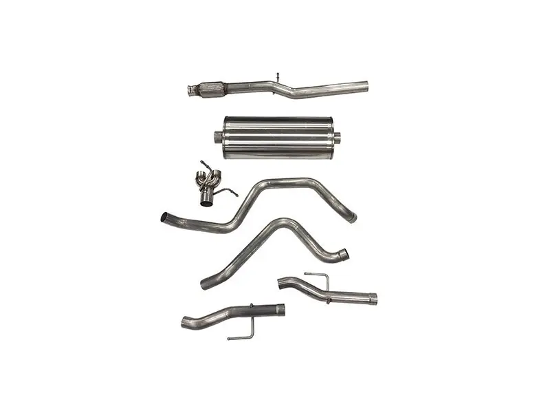 Shop Now Corsa Sport 3" Cat-Back Exhaust System, No Tips :: 2019-2026 Silverado & GMC Sierra 1500 5.3L