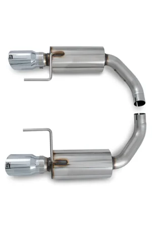 Discount AWE Touring Edition Axle-back Exhaust System w/4" Dual Chrome Tips :: 2015-2023 Ford Mustang Ecoboost