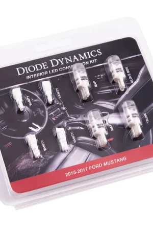Diode Dynamics Stage 2 Interior LED Light Kit, Cool White :: 2015-2017 Ford Mustang Modern