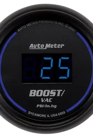 Autometer Cobalt Digital Boost Gauges, 2 1/16", 30in HG/30 psi :: Exclusive Offer