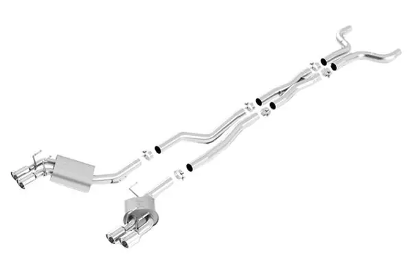 Borla 2.75" ATAK Cat Back Exhaust :: 2012-2015 Camaro ZL1, SS/1LE, & Z28 Direct From Factory