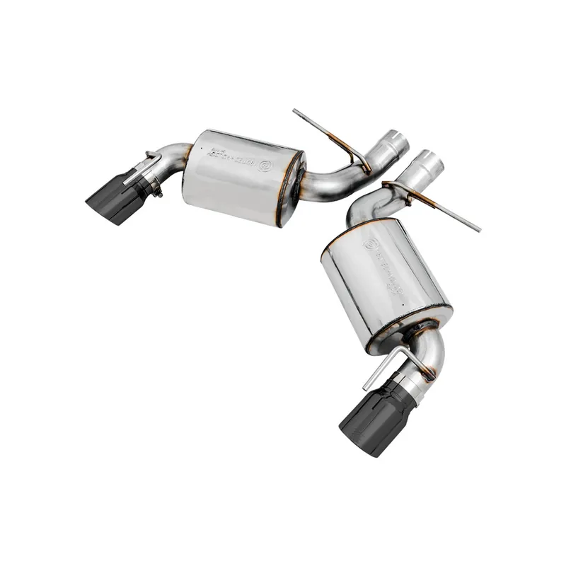 Trusted Brand AWE Touring Edition 3" Axle-Back Exhaust System w/ 4.5" Dual Diamond Black Tips :: 2016-2024 Camaro SS