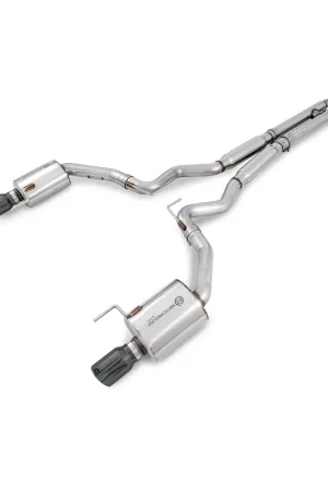AWE Touring Edition 3" Cat-Back Exhaust System w/4" Dual Diamond Black Tips :: 2015-2017 Ford Mustang GT Same Day Shipping