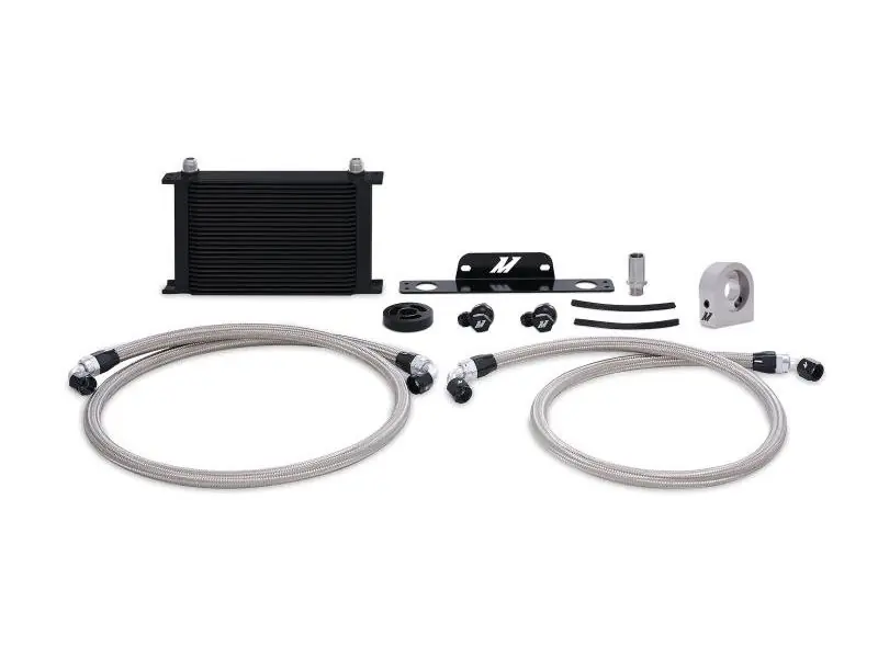 Mishimoto Engine Oil Cooler Kit, Black w/Non-Thermostatic Plate :: 2010-2015 Camaro SS Order Now