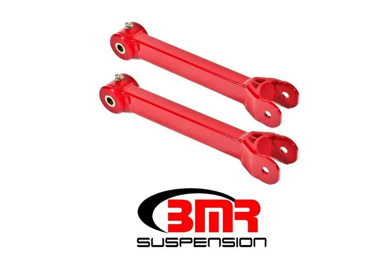 In Demand BMR Rear Non-Adjustable Upper Trailing Arms, Red :: 2016-2024 Camaro