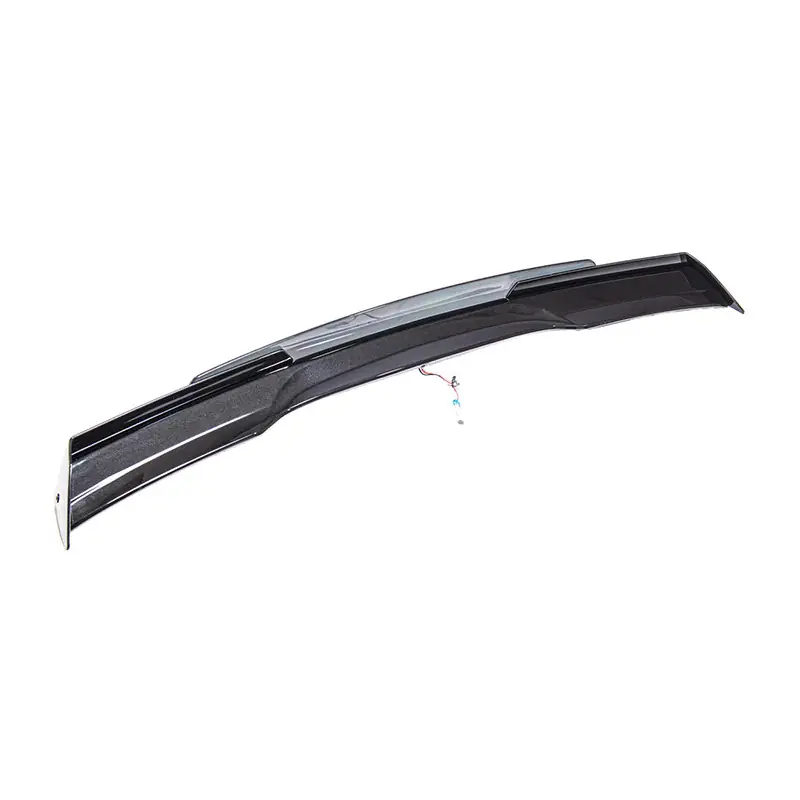 C6 Corvette Rear Trunk Spoiler Wing Extension, Carbon Flash w/ Light Tinted Wickerbill :: 2005-2013 C6 Corvette Place Order