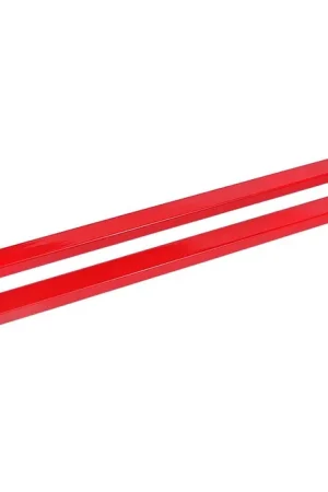 Big Sale BMR Super Low Profile Chassis Jacking Rail, Red :: 2015-2023 Ford Mustang