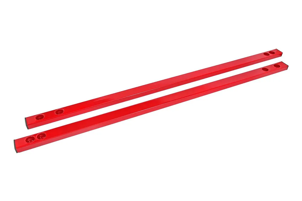 Big Sale BMR Super Low Profile Chassis Jacking Rail, Red :: 2015-2023 Ford Mustang