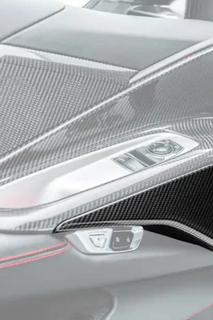 Wholesale C8 Corvette Door Pillar Panel Cover, Carbon Fiber :: 2020-2025 Corvette C8