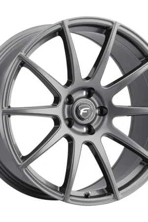 Crafted Forgestar CF10 Performance Front Wheel, 19x9, Gloss Anthracite :: 2015-2025 Ford Mustang
