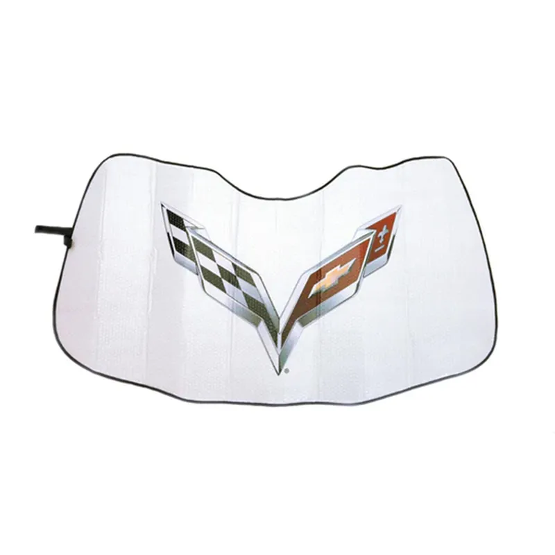 Holda Sunshield with Logo :: 2014-2019 C7 Corvette Genuine
