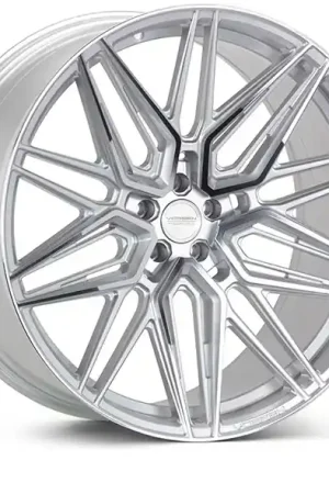 Certified Vossen HF-7 Hybrid Forged Rear Wheel, Silver Polished, Deep Face, 20x11 +40 :: 2010-2024 Camaro & 2020-2026 Corvette