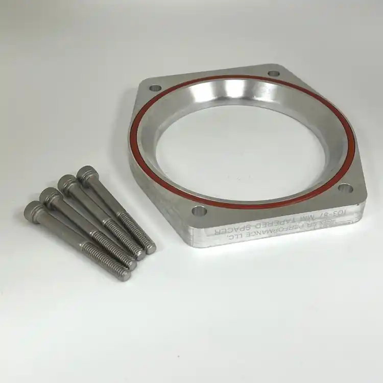 No Minimum Order Soler Performance Throttle Body Adapter (103 MM TO 87 MM) 103mm or 107mm Throttle Body to LT1/ LT2/LT4 87mm Stock Manifold / Supercharger for 6.2L ::
