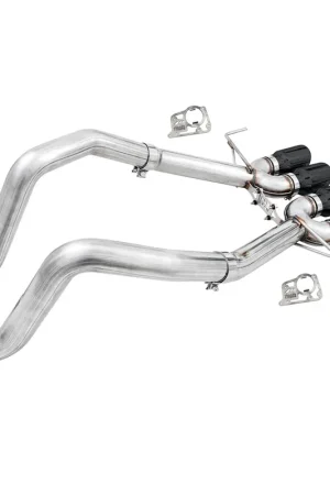 Secure Checkout AWE Track Edition 3" Axle-Back Exhaust System w/ 4.5" Quad Diamond Black Tips :: 2014-2019 C7 Corvette