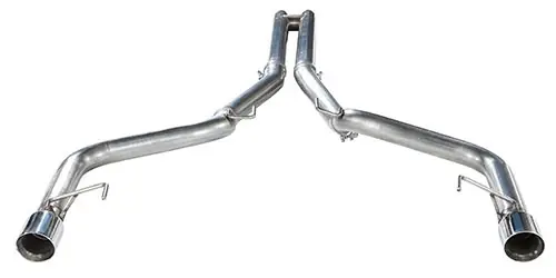 MRT 3" Extreme Cat Back Exhaust w/ 4" Dual Polished Tips :: 2015-2017 & 2024-2025 Ford Mustang GT w/ Non-Active Exhaust Certified
