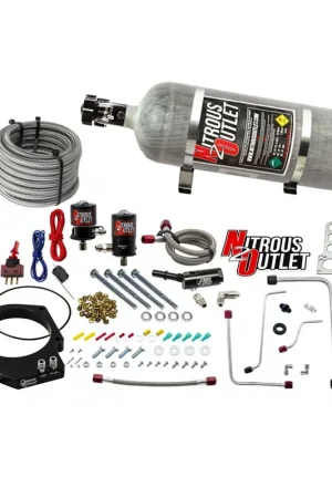 Nitrous Outlet Hardline 103mm Plate System, 12lb Composite Bottle :: 2016-2019 Cadillac CTS-V While Supplies Last