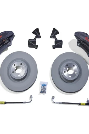 Discount Ford Performance Performance Pack 6-Piston Front Big Brake Kit, Satin Black :: 2015-2023 Ford Mustang GT & EcoBoost