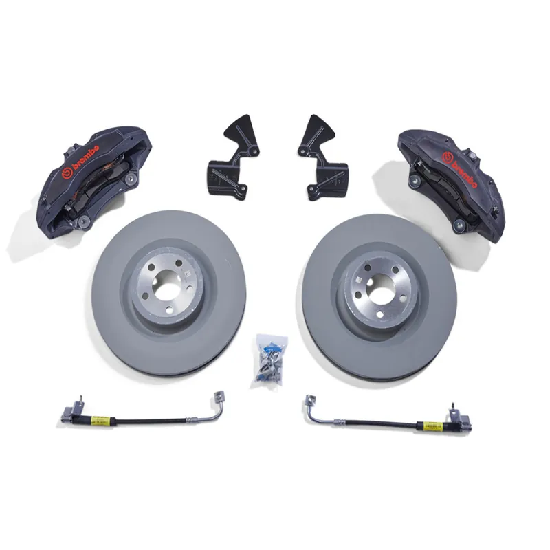 Discount Ford Performance Performance Pack 6-Piston Front Big Brake Kit, Satin Black :: 2015-2023 Ford Mustang GT & EcoBoost