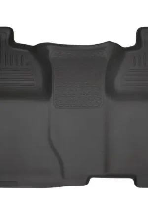 Modern Husky Liners WeatherBeater 2nd Seat Floor Liners, Black :: 2014-2018 Silverado & GMC Sierra 1500 Crew Cab