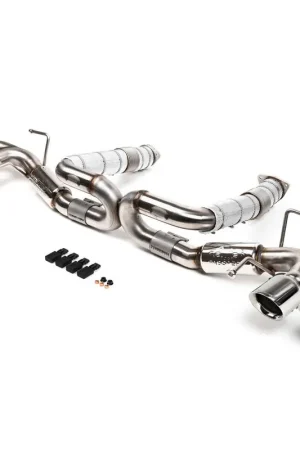 Special Offer Fabspeed Supersport X-Pipe Cat-Back Exhaust, Polished Stainless Steel Tips :: 2020-2025 C8 Corvette & E-Ray