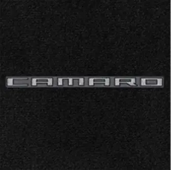 Lloyd 4pc Ultimat Front Floor Mats, Black Mats w/ Silver Camaro Logo :: 2010-2015 Camaro Hot Picks