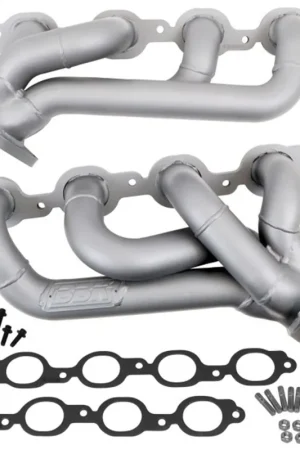 BBK 1 3/4" Shorty Headers, Titanium Ceramic :: 2014-2018 Silverado & GMC Sierra 1500 5.3L & 6.2L Trusted Brand