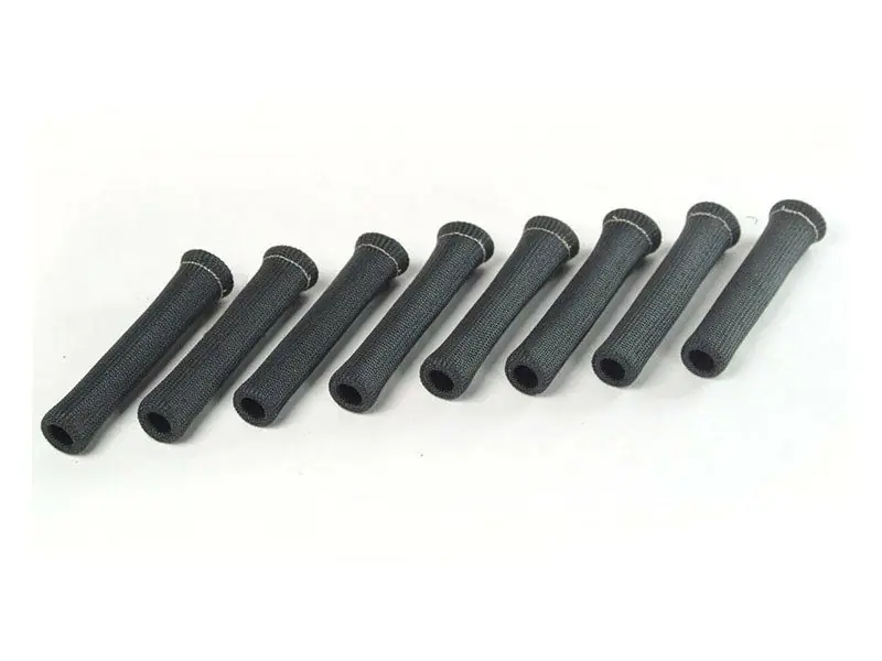 Don’t Miss Out DEI Protect-A-Boot 6" Spark Plug Sleeves, Black, Pack of 8 ::