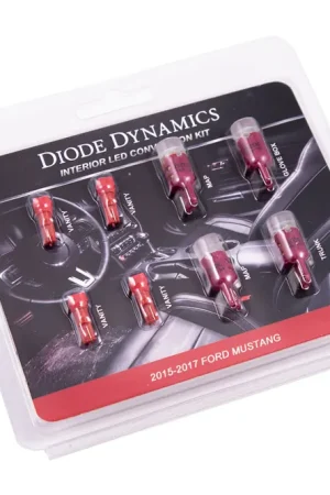 Diode Dynamics Stage 1 Interior LED Light Kit, Red :: 2015-2017 Ford Mustang Cheap
