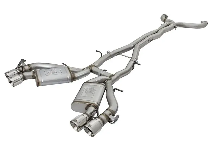 aFe Power MACH Force-Xp 3 IN 304 Stainless Steel Cat-Back Exhaust System, Polished Tips :: 2016-2024 Camaro SS & ZL1 Top Pick