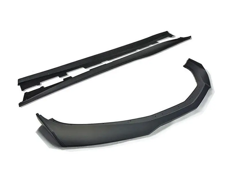 6th Gen Camaro ZL1/1LE-Style Front Splitter and Side Skirts, Unpainted :: 2016-2018 Camaro SS, 2019-2024 Camaro Non-ZL1 Wholesale