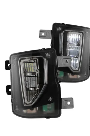 Winjet Fog Light Package, Clear Lens, Wiring Included :: 2016-2018 Silverado 1500 Holiday Sale