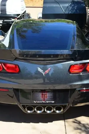 ZL1 Addons Wicker Bill, Dark Tint :: 2015-2019 C7 Corvette Z51 Direct From Manufacturer