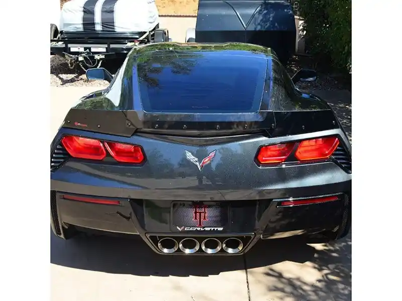 ZL1 Addons Wicker Bill, Dark Tint :: 2015-2019 C7 Corvette Z51 Direct From Manufacturer