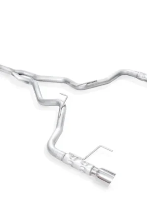 Budget Stainless Works 2.5" Retro Chambered Cat-Back Exhaust, Factory Connect :: 2015-2023 Mustang EcoBoost