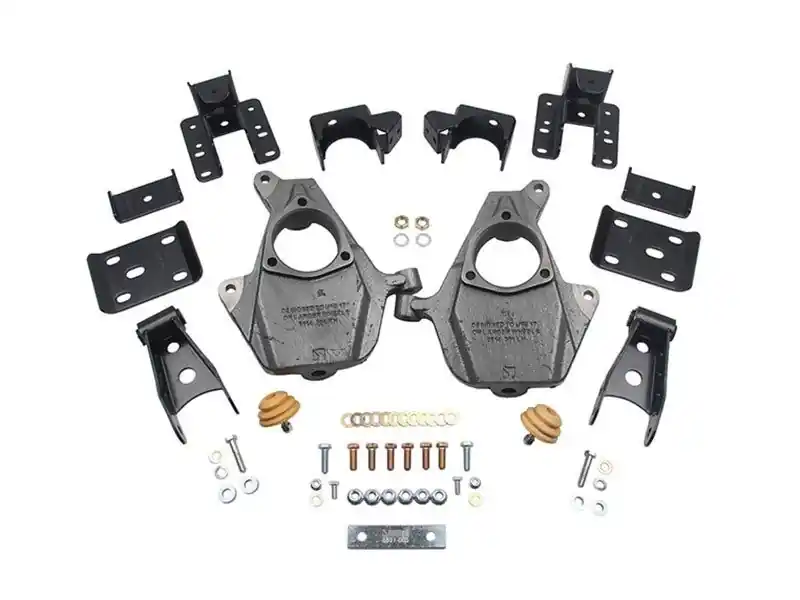 Sale Belltech Lowering Kit Without Shocks, 3"-4" Front / 5"-6" Rear :: 2016.5-2018 Silverado & GMC Sierra 1500 2WD Standard Cab, Short Bed