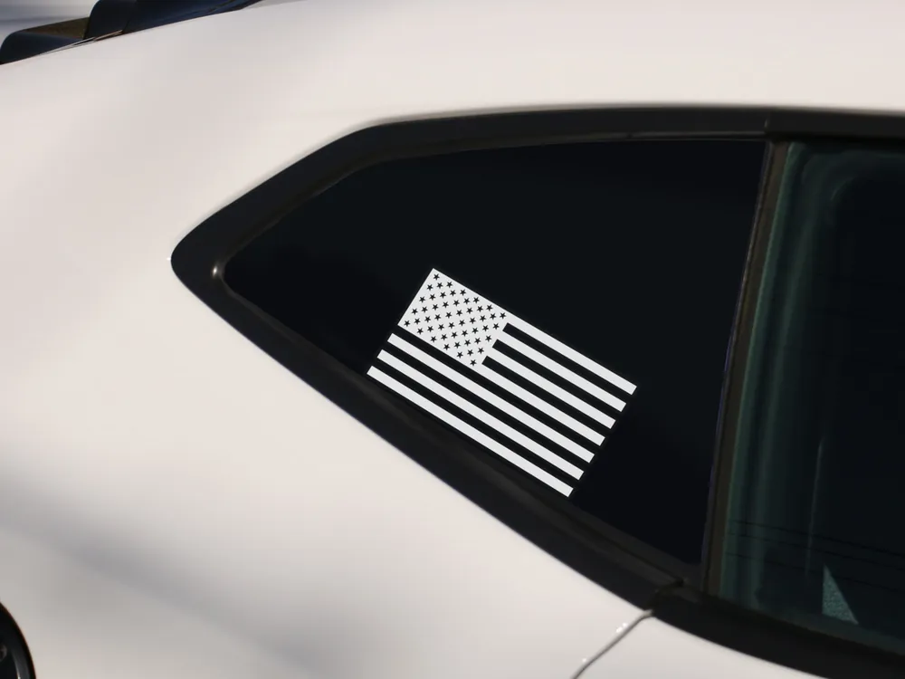 Today Only Phastek Single American Flag Decal ::