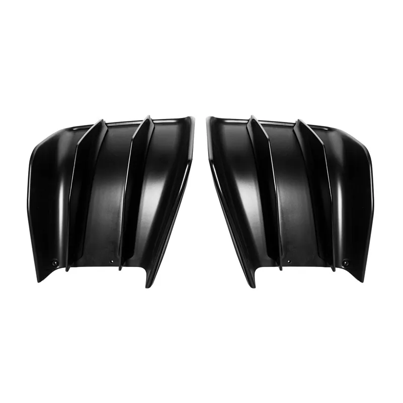 C7 Corvette Rear Bumper Diffuser Fins Add On, Unpainted :: 2014-2019 C7 Corvette w/ Diffuser Free Shipping