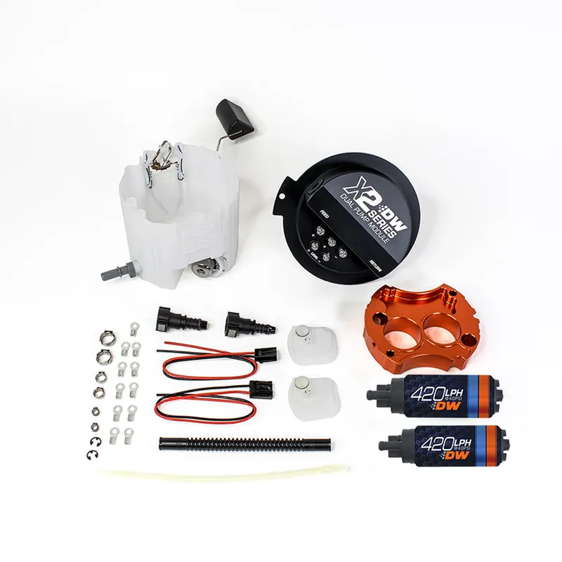 Wholesale DeatschWerks X2 Series Fuel Pump Module w/ 2 DW420 Pumps :: 2010-2015 Camaro & 2009-2014 Cadillac CTS-V