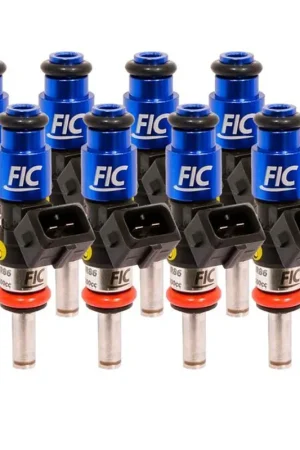 Buy Direct Fuel Injector Clinic 1200cc (130lbs) Injectors w/ Wiring Adapter, Set of 8 :: 2005-2007 Corvette Base