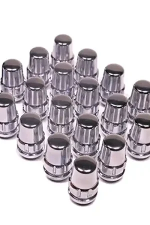 Gorilla Acorn Style Locking Lug Nuts, 12mm x 1.5, Chrome :: 2005-2019 Corvette Exclusive