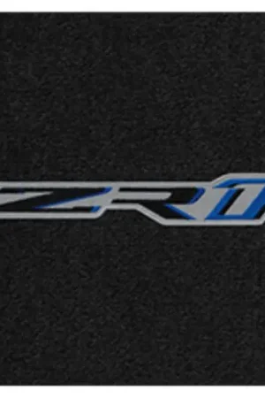 Affordable Lloyd 2pc Ultimat Floor Mats, Black w/ ZR1 Logo :: 2014-2019 C7 Corvette