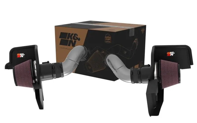 Free Delivery K&N Typhoon Performance Cold Air Intake System, Oiled Filter :: 2024-2026 Mustang GT & Darkhorse