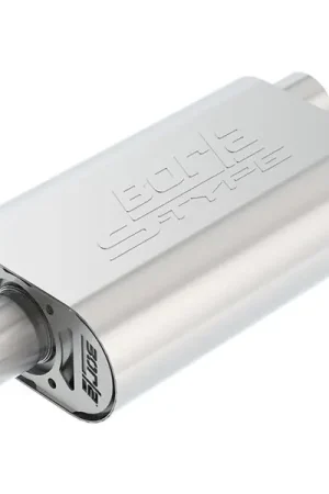 No Minimum Order Borla 4.35" x 9" x 14" S-Type CrateMuffler, 2.5" Offset/Center :: 2014-2026 Silverado & GMC Sierra 1500