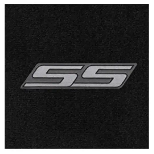 Warranty Included Lloyd 4pc Front Ultimat Floor Mats, Black Mats w/ Silver SS Logo :: 2016-2024 Camaro