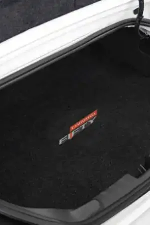 Factory Price Lloyd Ultimat Trunk Mat, Black Mat w/ "Camaro Fifty" Logo :: 2016-2024 Camaro Convertible